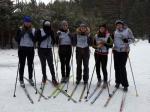 Спартакиада колледжа - лыжные гонки, февраль 2014 год