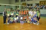 XX новогодний турнир по волейболу среди женских команд города Минусинска